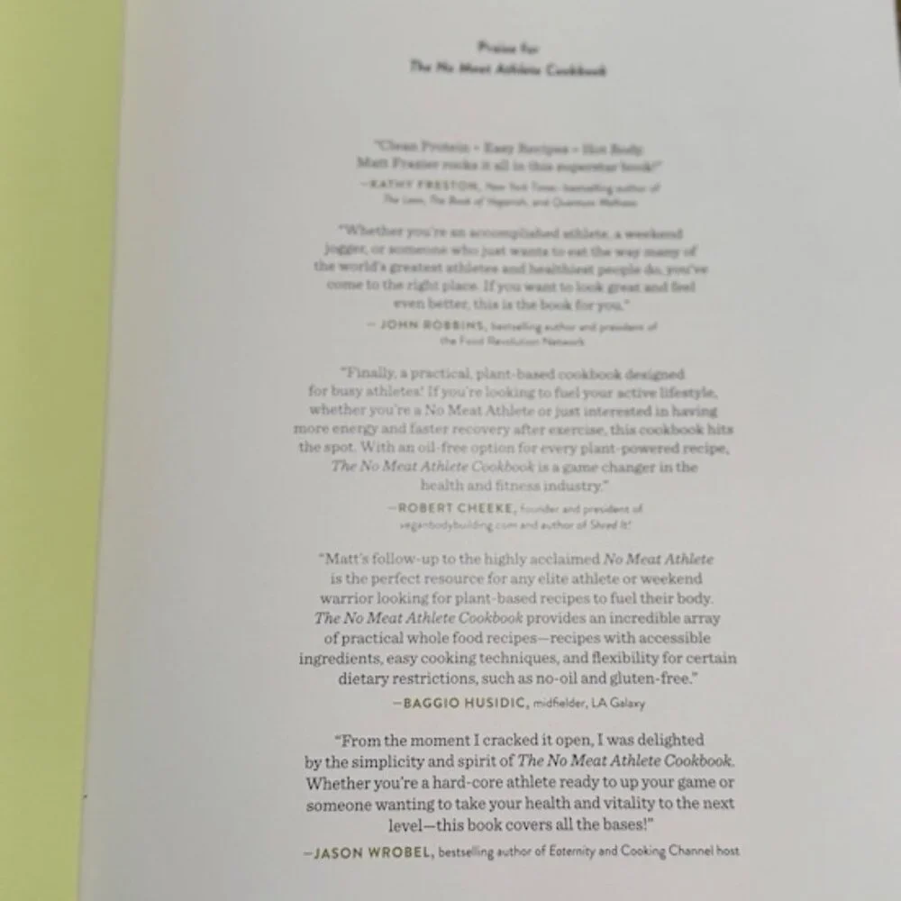The No Meat Athlete Cookbook